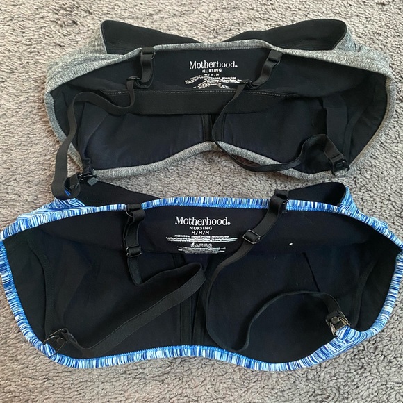 Motherhood Nursing Bra / Workout Bra Lot(2) - Picture 3 of 4